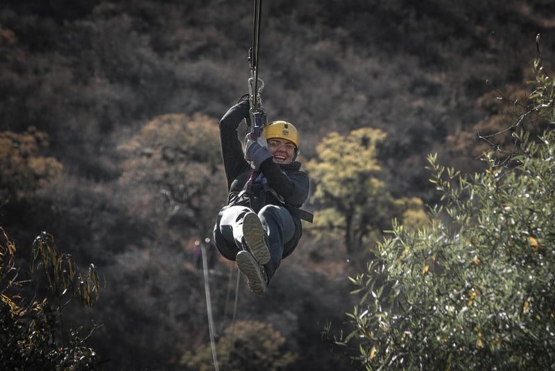 Zip Lining through the Canopy
